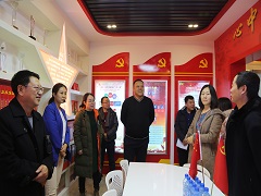 内蒙自治区国家税务局人员参观源源集团党群活动中心